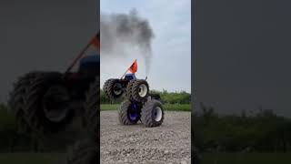 Buldozer se fibre hood utarane ke bad mein stunt ki testing Li bulldozer Ne to pura Dunga kar diya.