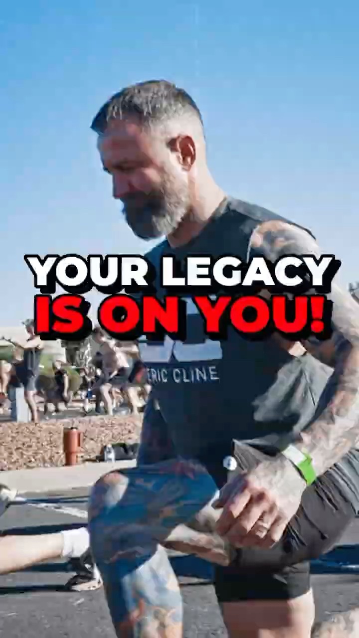 YOUR LEGACY IS ON YOU!
