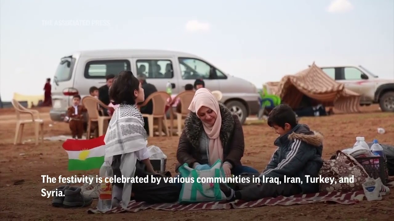 Syrian Kurds celebrate Newroz with song and dance