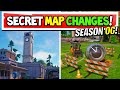 Fortnite OG SECRET MAP CHANGES! (Chapter 4 Season 5)