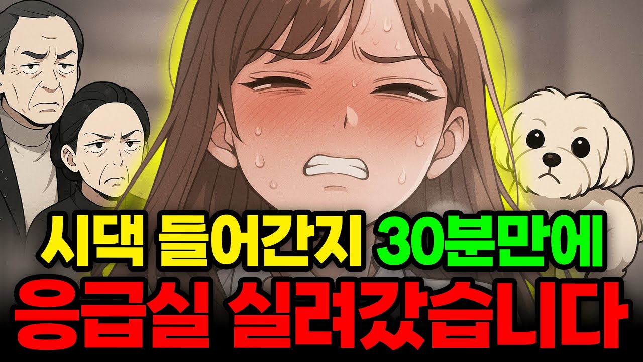 30분만에 응급실가게만든 시댁 복수