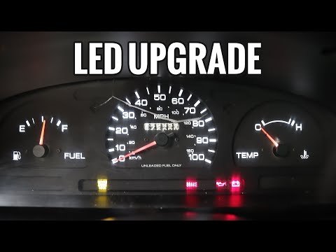 LED Cluster Upgrade for Nissan Hardbody D21 | Flake Garage