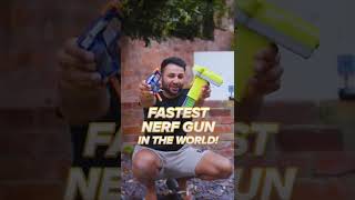 Fastest NERF gun in the world 😍#viral #shorts #fyp