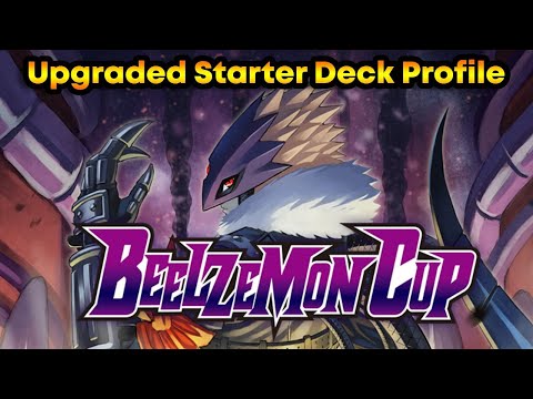 The Best Deck for Beelzemon Cup is...BEELZEMON HIMSELF?! ST14 Upgrade Deck Profile Digimon TCG