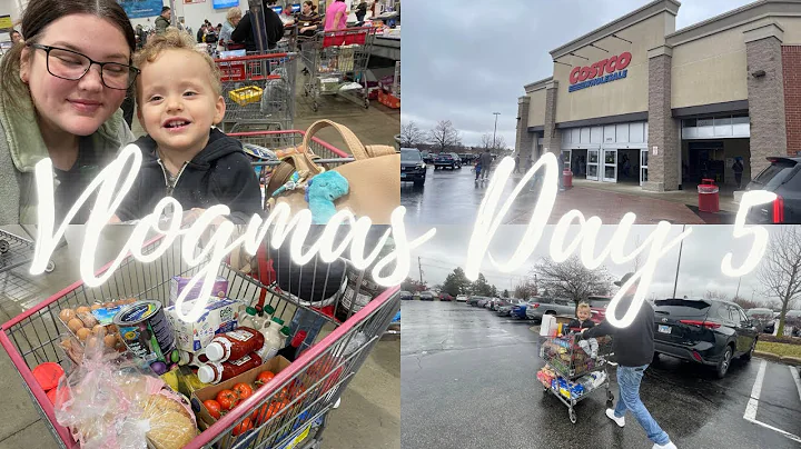 VLOGMAS 🎄 monthly COSTCO HAUL + shop with me