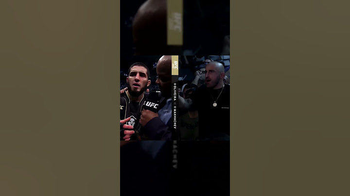 ISLAM MAKHACHEV VS ALEXANDER VOLKANOVSKI  WHERE IS THIS SHORT GUY CALL OUT + STAREDOWN