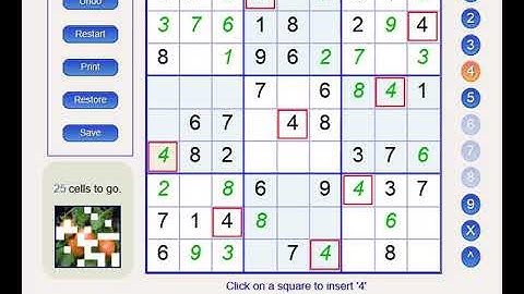 solving Sudoku very fast