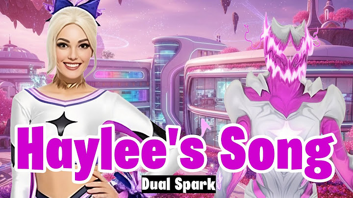 Haylee Skye's Parody Song "Dual Spark" Lyric Video #Fortnite