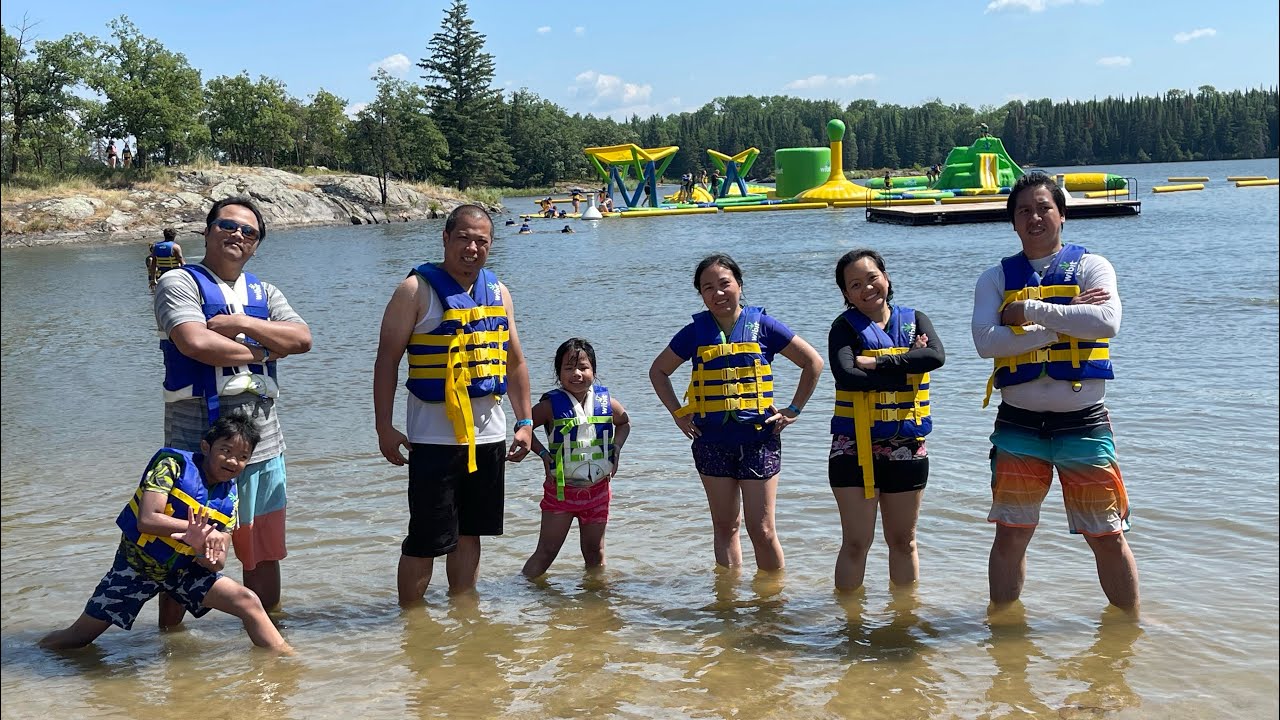 TRAILER OFF to PINAWA BEST WATER AMUSEMENTS IN MANITOBA 