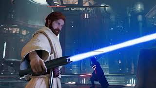 Kenobi Vs Fallen Anakin Skywalker