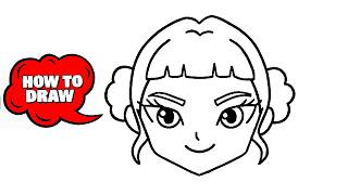 How To Draw A K-Pop Demon Hunter Character Design Tutorial Zoey