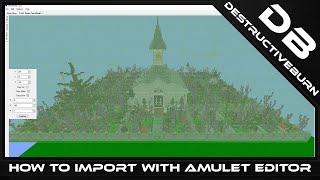 How To Import .schematic To Minecraft With Amulet Editor