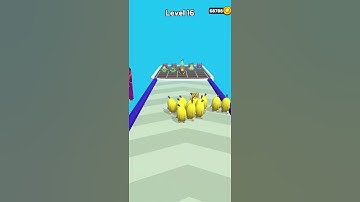Epic Banana Cat Run Merge Master #16 win #shorts #viral
