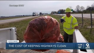 ODOT spends $10 million a year to pick up trash which is up from $4 million