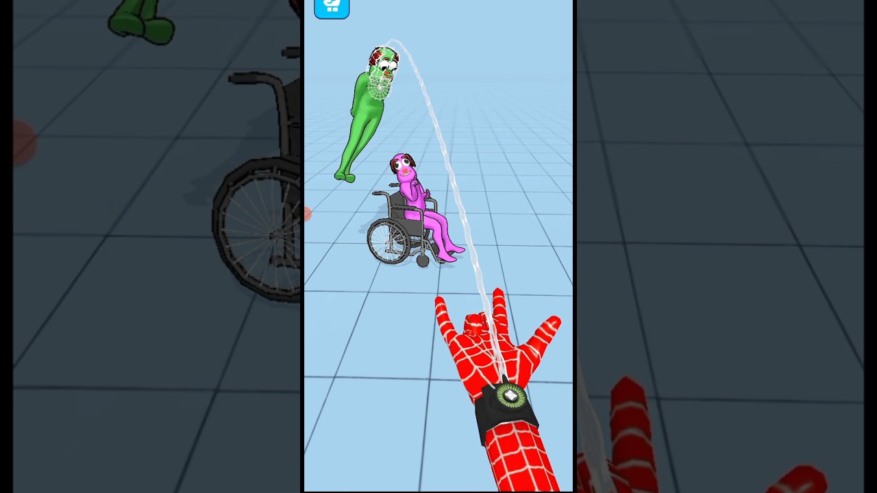 Epic Spider-man Hand Powers! 🕸️🧤 #Gamingarenapk annoying uncle punch game