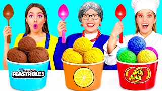 Me Vs Grandma Cooking Challenge  Cool Food Tricks By Rapapa Challenge