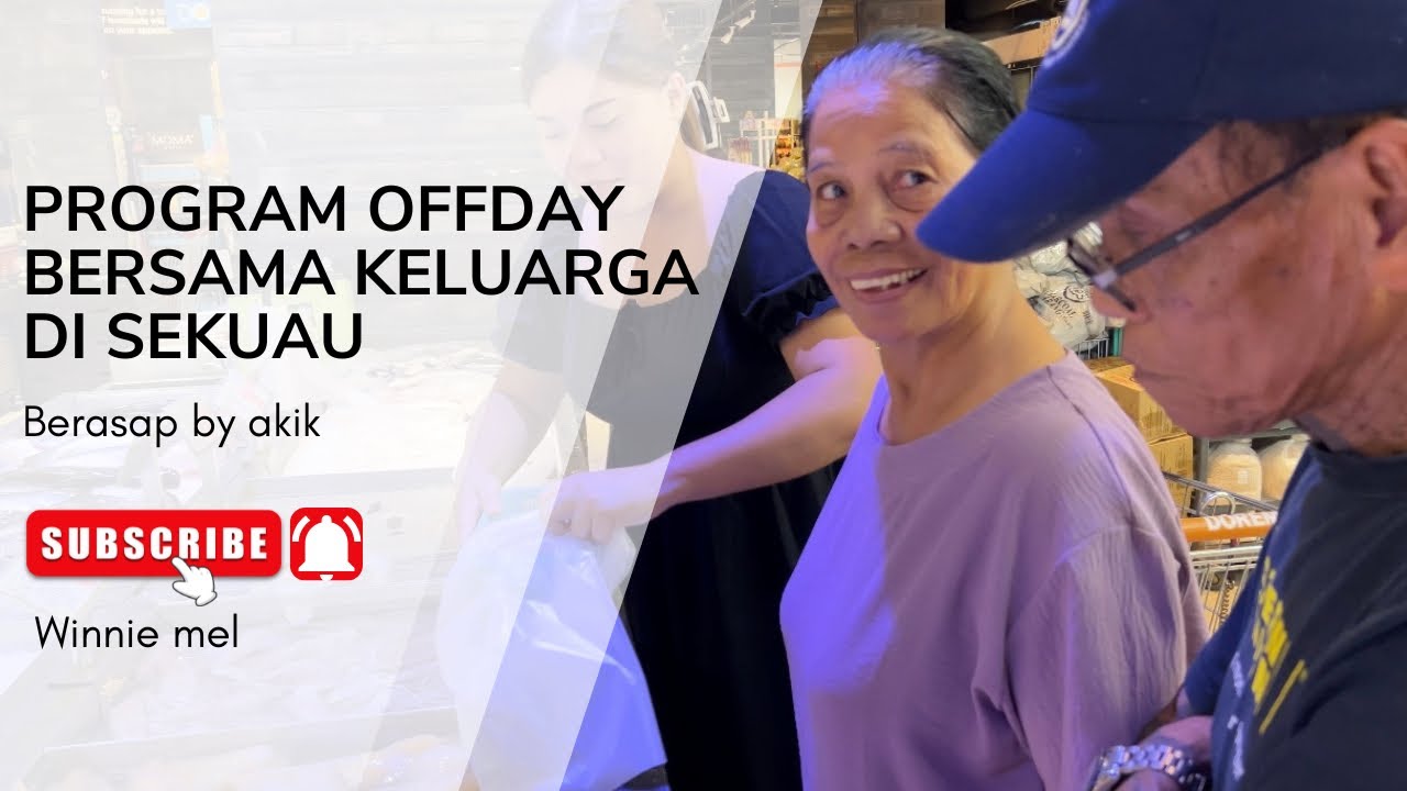 Program bersama keluarga di sekuau // bbq santai petang hari by akik