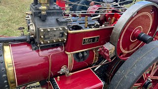 Garrett 4 C traction engine ‘Mrs B’ (& a bit of a chat with the owner/commissioner)