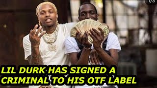 Lil Durk Signed Rapper JustBlow600 To His Otf Music Label To Replace King Von New 2020