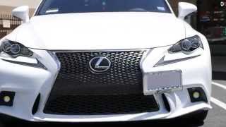 NEW! Improved License Plate Tow Bar Design Exclusive for 3rd Gen Lexus IS