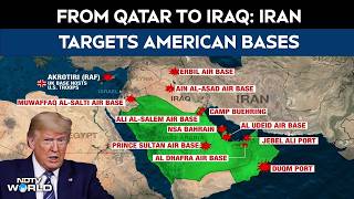 US Iran War | Iran Expands Strikes on Key US Bases Across Gulf Region