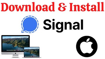 How To Install Signal Messaging App On Mac