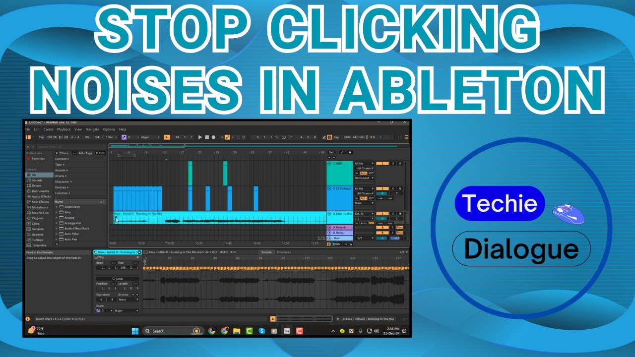How To Stop Clicking Noises In Ableton YouTube