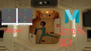 Maya Gizmo disappear FIXED (2024)