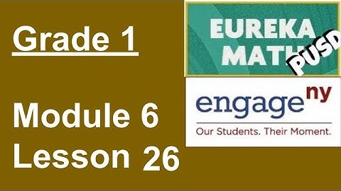 Eureka Math Grade 1 Module 6 Lesson 26