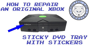 ORIGINAL XBOX STICKY DVD DRIVE FIX [REPAIR]