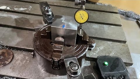 VMC Machine Fixture set up. VMC Fixture set in CNC Jaw. Small fixture VMC Setting