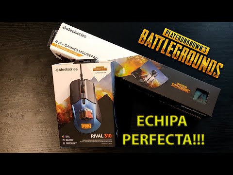 STEELSERIES RIVAL 310 PUBG EDITION + MOUSEPAD | UNBOXING SI REVIEW
