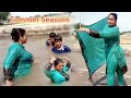 Girl swimming  summer seasson  punjab lifestyle