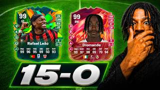 CAN 99 LEAO X 99 DIOMANDE GET ME 15-0 IN FUT CHAMPS?