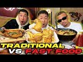 Traditional FILIPINO vs FAST FOOD FILIPINO w/ Boi Angel
