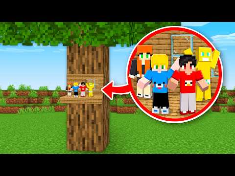 They built a SECRET TREEHOUSE!