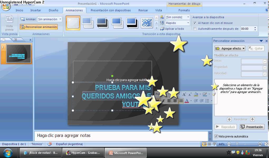 que es una diapositiva en power point definicion