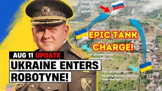 EPIC! Ukrainian TANKS storm Russians in Urozhaine| Ukraine enters ROBOTYNE & ambushes Russian convoy