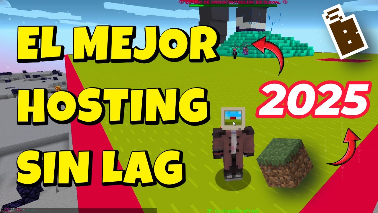 EL MEJOR HOSTING para TU SERVER DE MINECRAFT 🫘 [2025] - YouTube
