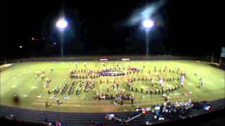 Chestatee High School Marching Band 2011 Show #2