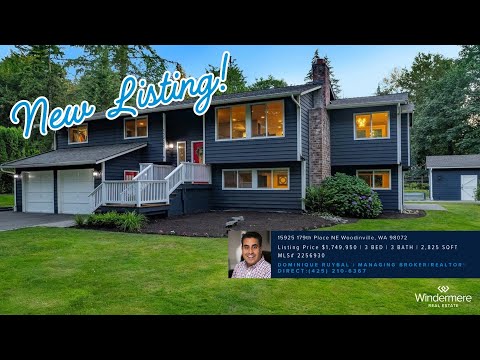 15925 179th Place, Woodinville, WA home video tour