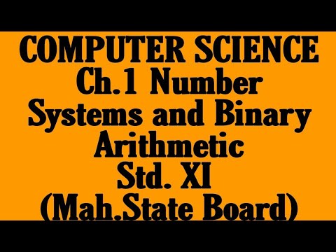 Computer Science : Ch. 1 Number Systems and Binary Arithmetic - Paper 1 ...