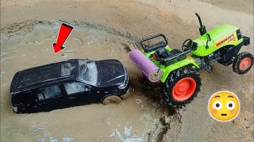 Diy tractor stuck in mud mini science project Part 4 || @topMinigear