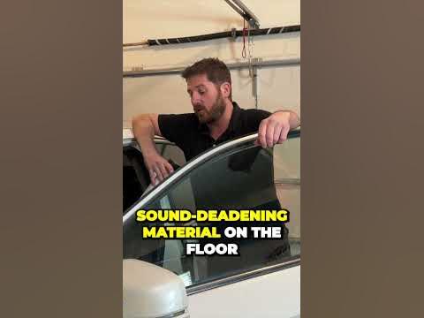 BEST Spot to add Car Sound deadening Material For ROAD Noise - YouTube
