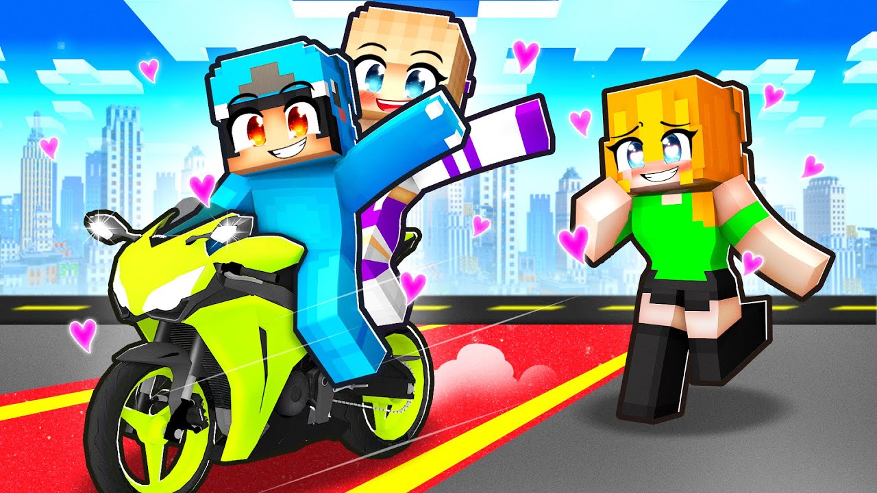 Rizzing Girls With The NEW $10,000,000 MOTORCYCLE In Minecraft