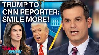 Trump Attacks CNN's Kaitlan Collins Over Epstein Q \u0026 Renovates D.C. in His Image | The Daily Show