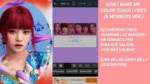 HOW I MAKE MY COLOR CODED LYRICS {Tutorial color coded lyrics} (6 members ver.) [Part 2]