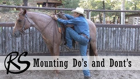 Mounting and Dismounting Do