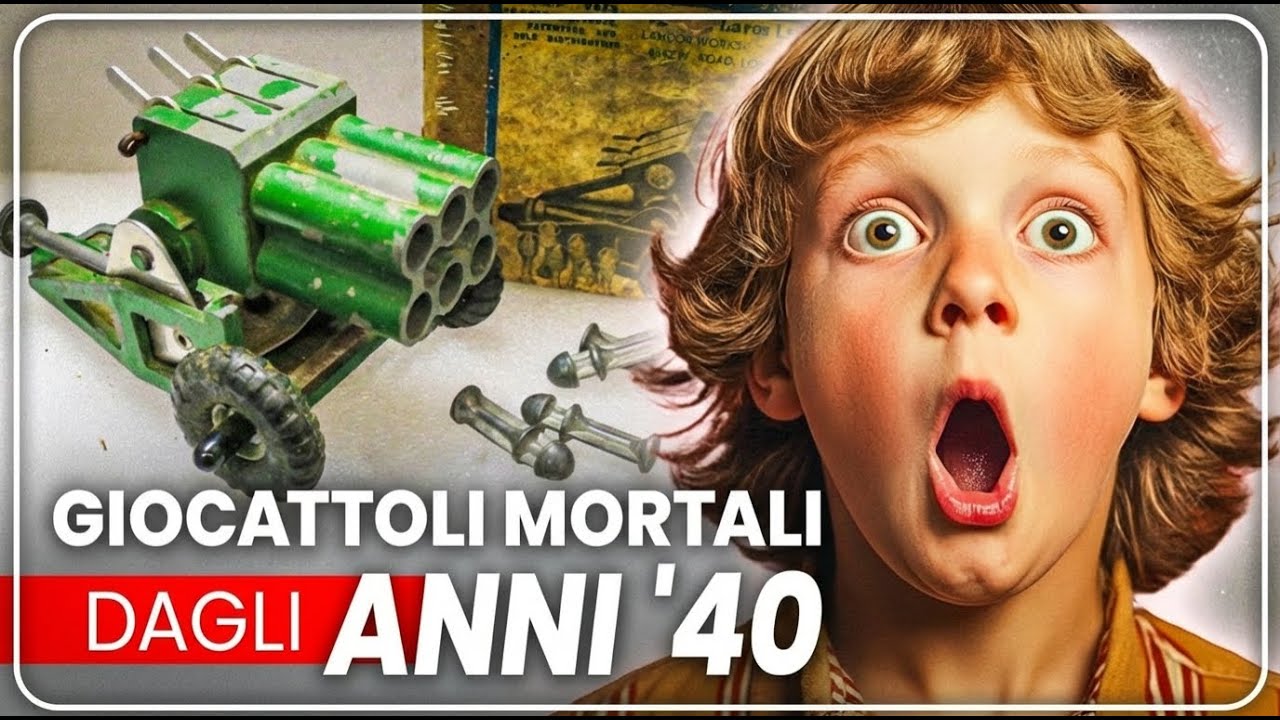 10 Giocattoli più PERICOLOSI degli Anni 1940, Vietati per Sempre!
