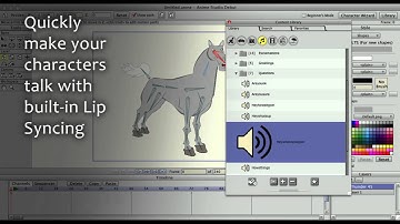 Anime Studio 9 Debut Feature Overview - Auto Lip Sync